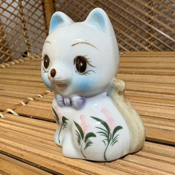Mini Ceramic Cat Coin Bank - Picture 3 of 5